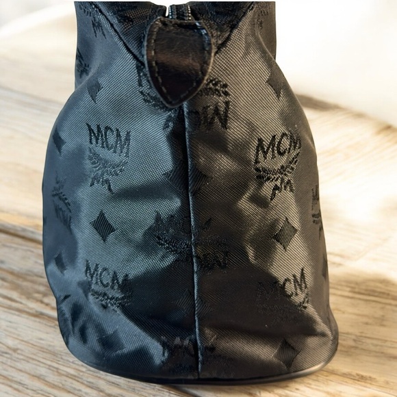 MCM Vintage Visetos Nylon Shoulder Bag - Made In Germany with COA - Picture 10 of 17